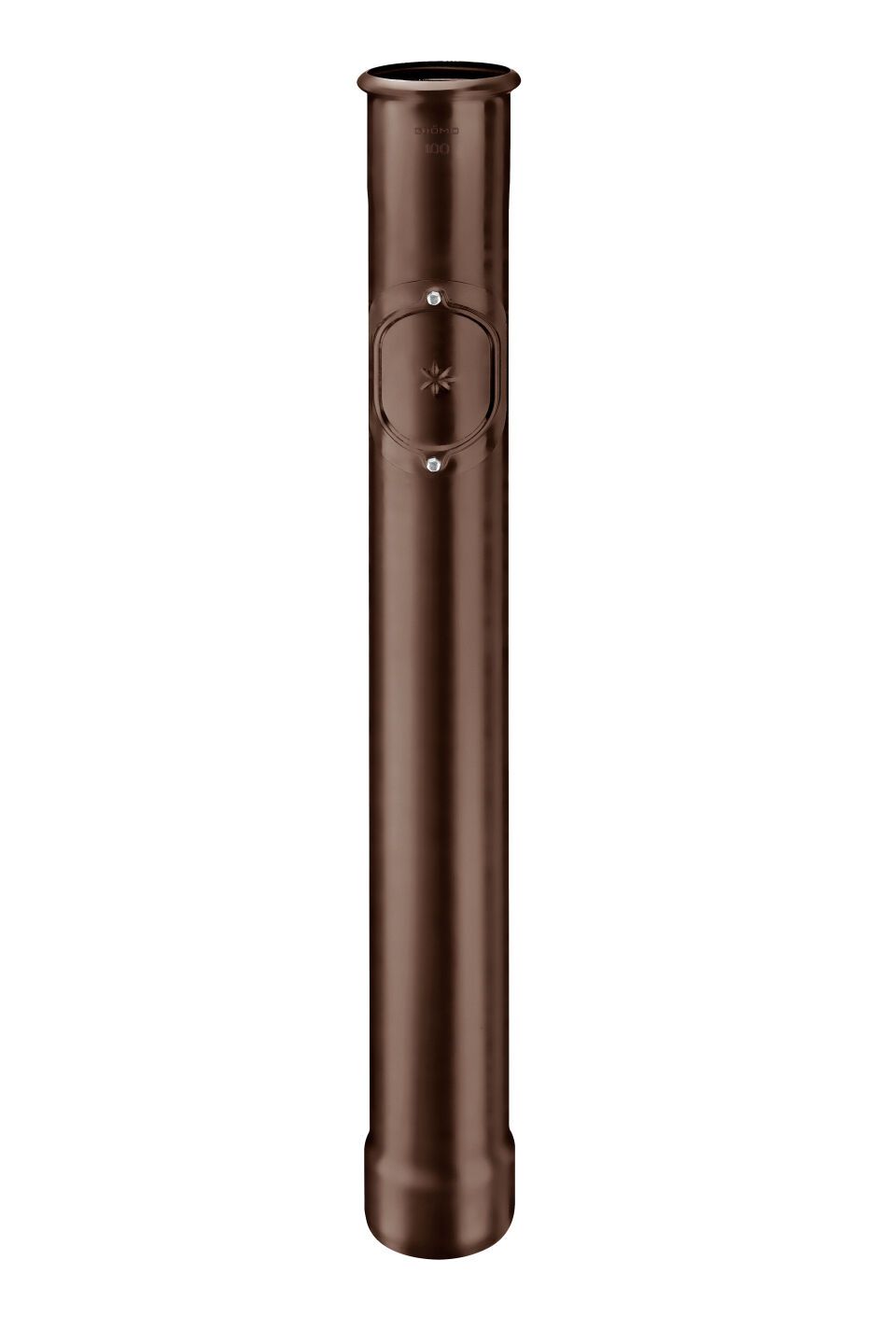GRÖMO ALUSTAR Regenstandrohr 1,0 m - mit Reinigungsdeckel