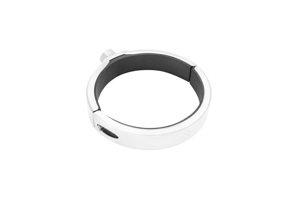GRÖMO ALUSTAR Design-Fallrohrschelle mit Gewindemutter M10