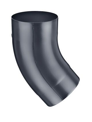 Rohrbogen - SX - Anthrazit 40° ø100