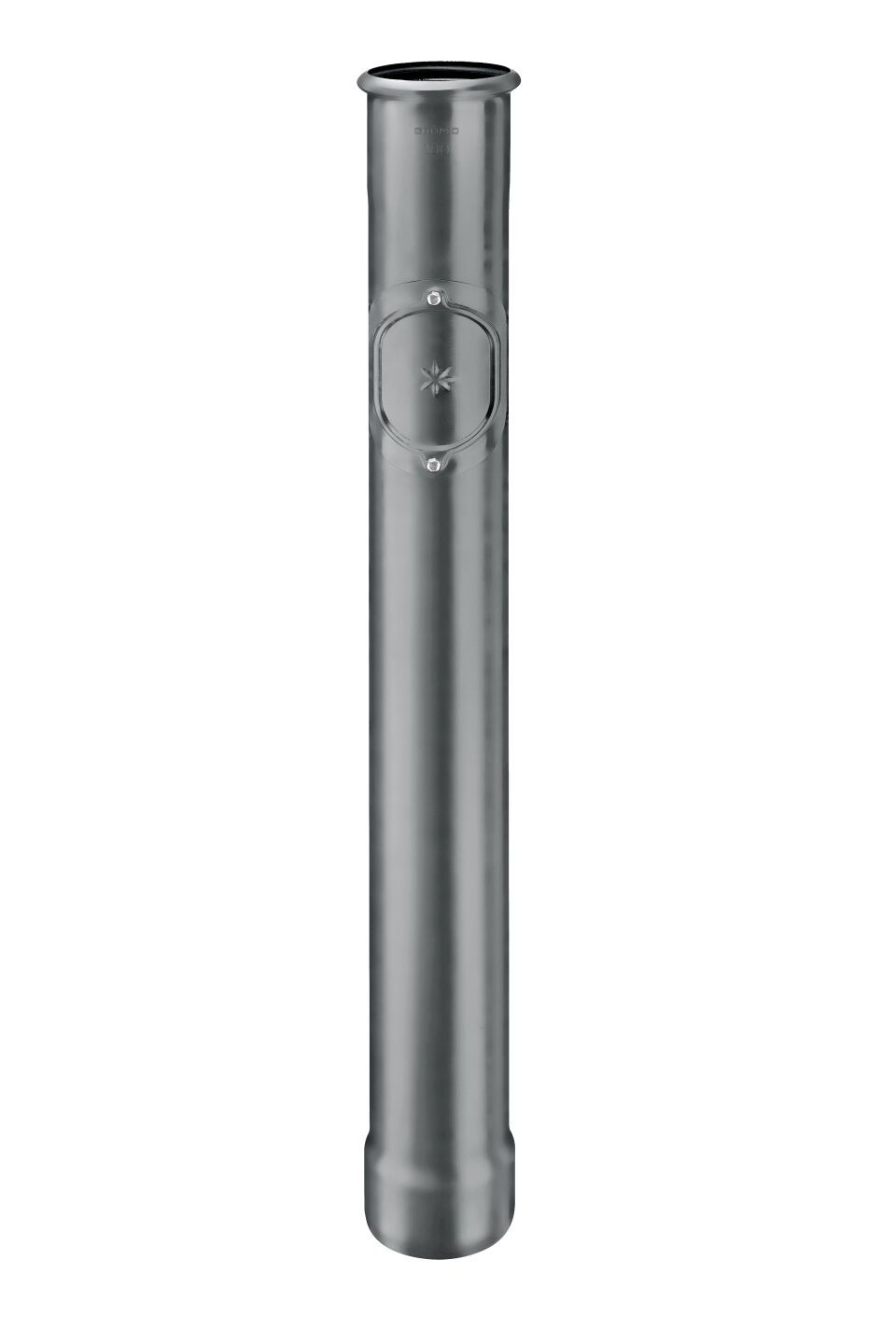 GRÖMO ALUSTAR Regenstandrohr 1,0 m - mit Reinigungsdeckel