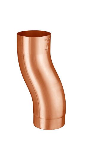 Kupfer Sockelknie ø80