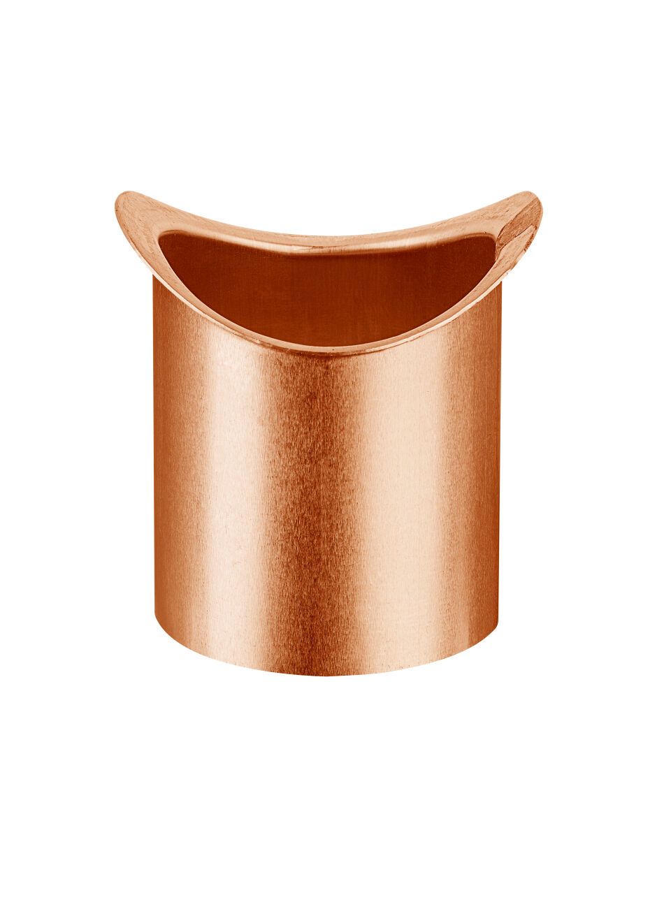 GRÖMO Lötstutzen - halbrunde Rinne