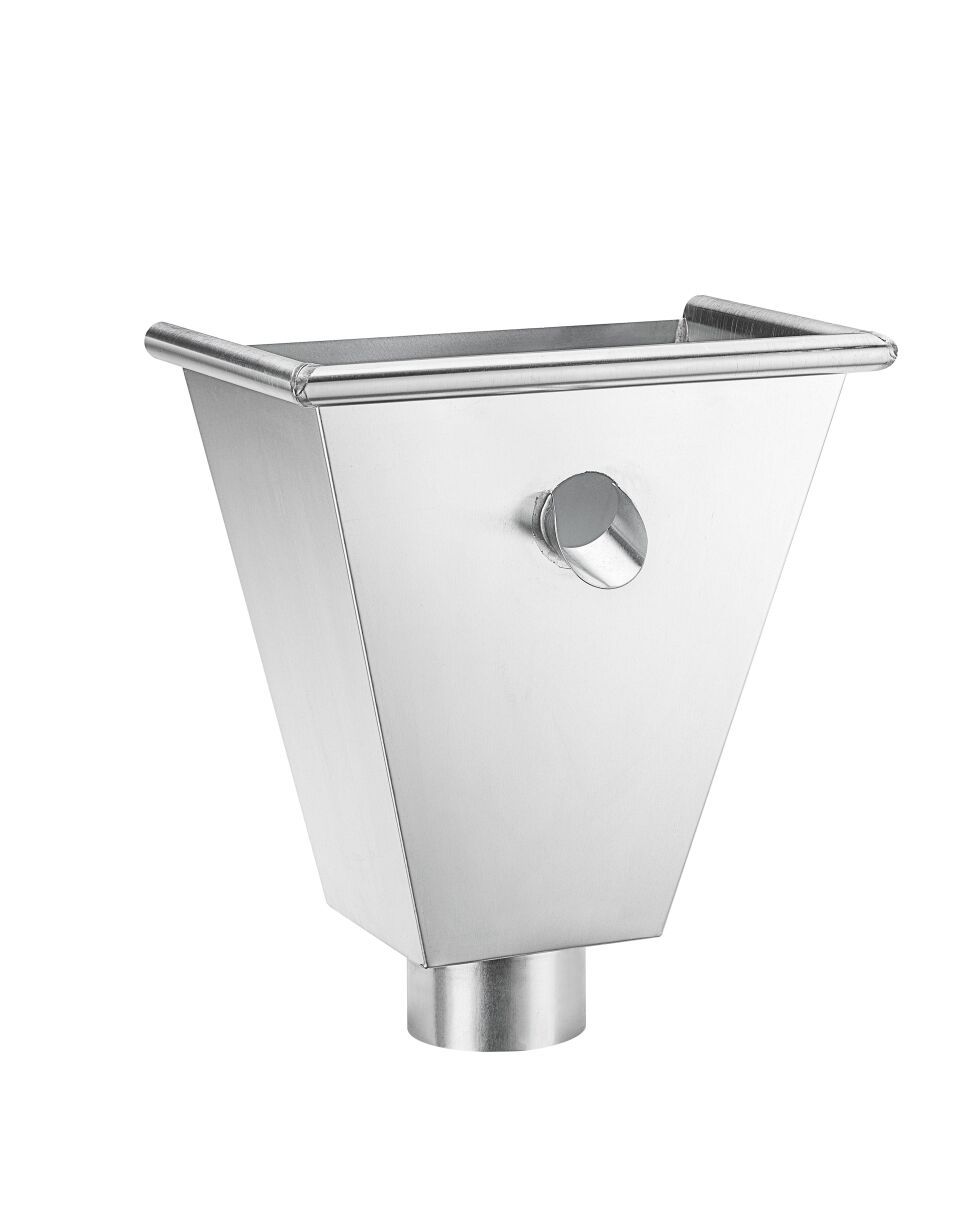 GRÖMO Wasserfangkasten wandanliegend - eckig mit Überlauf