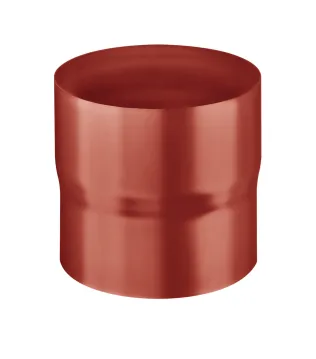 Steckmuffe (Rohrverbinder), Oberfläche SX, Oxydrot