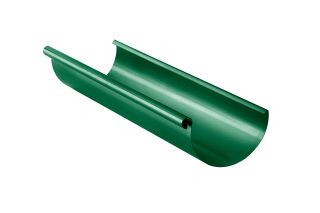 Dachrinne halbrund - SX - Moosgrün 250 / 3 m