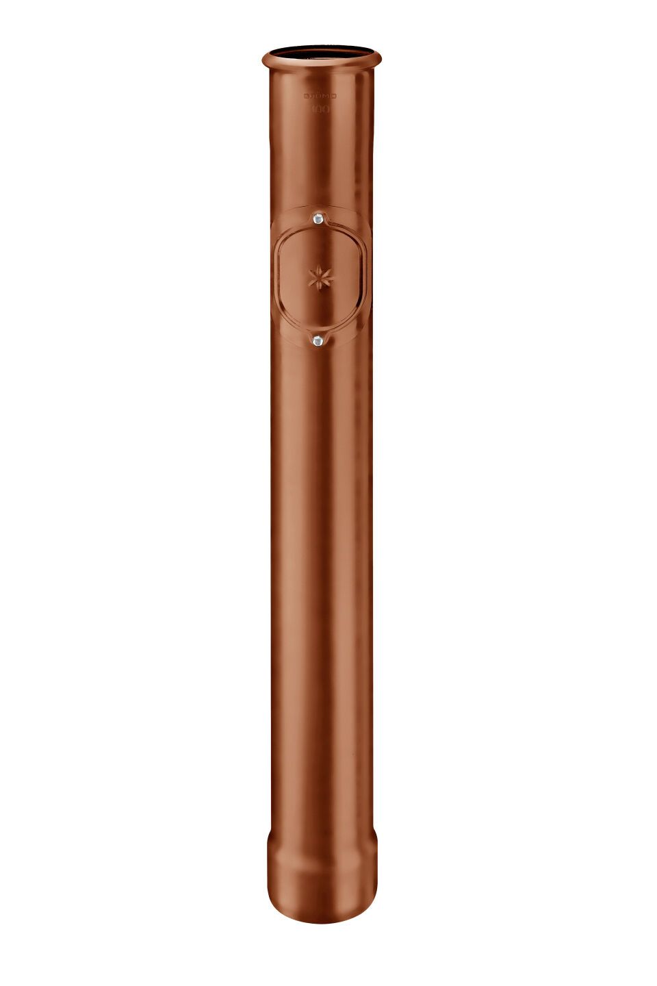 GRÖMO ALUSTAR Regenstandrohr 1,0 m - mit Reinigungsdeckel