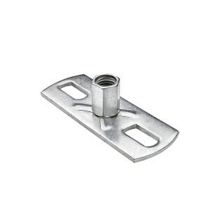 GRÖMO Grundplatte mit Gewindemutter M8 / M10