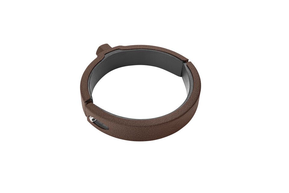 GRÖMO ALUSTAR Design-Fallrohrschelle mit Gewindemutter M10