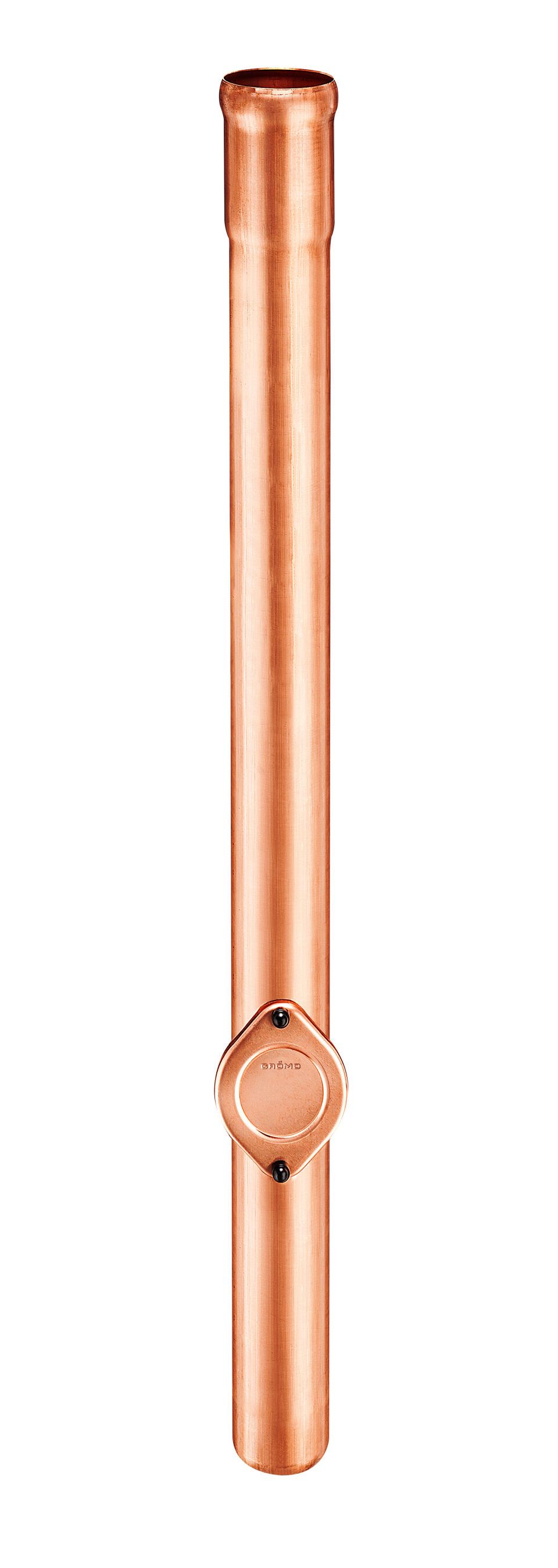 GRÖMO Regenstandrohr 1,5 m - mit Reinigungsdeckel