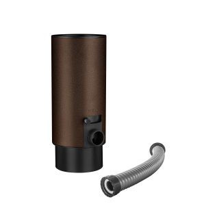 ALUSTAR Design-Wassersammler TX Testa ø80 mit Schlauchset