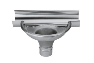 GRÖMO Rinnenerweiterung Schalenform - halbrunde Rinne