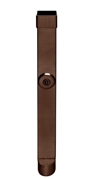 Regenstandrohr quadratisch - SX - TDM 100x100 / 1000, mit Reinigungsdeckel