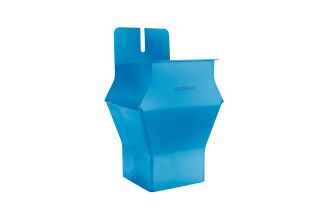 Einhangstutzen - SX - Sonderfarbe kastenförmig / Kastenrohr 250 / 80x80