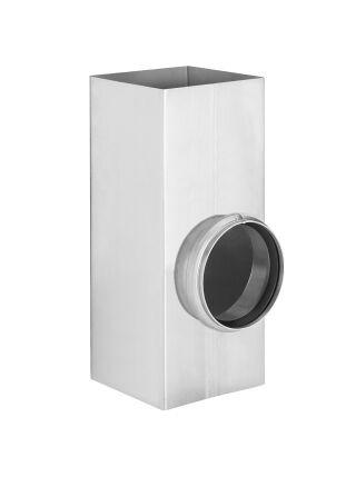 GRÖMO Balkonabzweig 87,5° kastenförmig