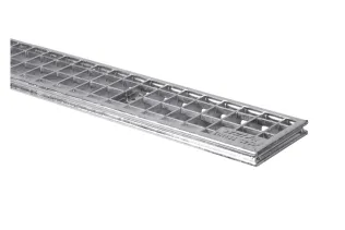 Pressgitterrost 30/30, A 15 und B 125 und C 250