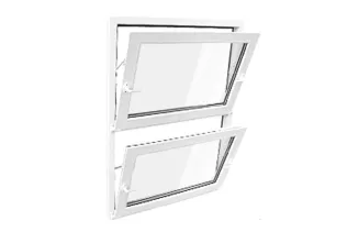 Mehrzweckfenster TOP mit Kopplung übereinander
