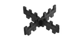Fugenkreuz 75x4x20 mm, stapelbar, ein Schenkel abbrechbar