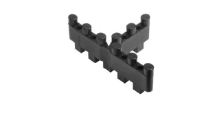 Fugen-T-Stück 75x6x25 mm, stapelbar, ein Schenkel abbrechbar