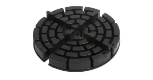 MAXI (teil-/stapelbar), Ø 150 mm, h 20 mm, hier mit Fugensteg: 6x10 mm