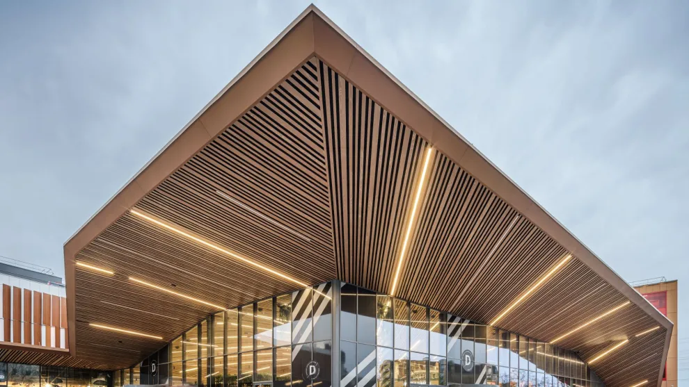 Einkaufszentrum „3 Fontaines“ in Cergy-Pontoise, Frankreich, Architekt: ORY.architecture