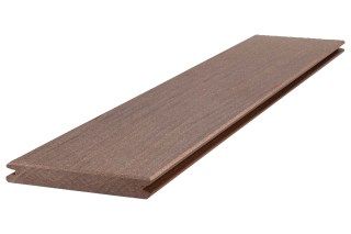 PREMIUM Terrassendiele, Farbton NUSSBRAUN, Länge 4200 mm