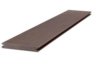 PREMIUM PLUS Terrassendiele, Farbton LAVABRAUN, Länge 4200 mm