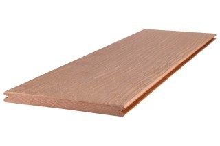 PREMIUM Jumbo Terrassendiele, Farbton NATURBRAUN, Länge 4200 mm