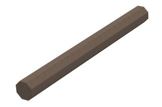 megawood® LIMES Zaunsystem Pfosten