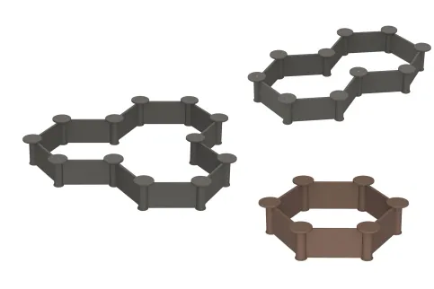 Sandkasten in verschiedenen Formen aus dem megawood® Konstruktionsholz