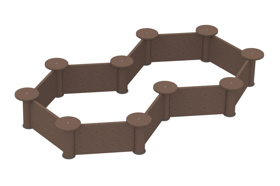 megawood® Konstruktionsholz, Sandkasten