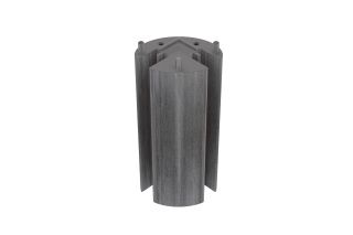 Eckadapter Oval, VARIA GRAU