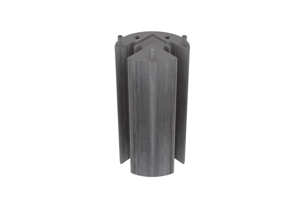 megawood® Fassadensystem, Eckbauteil
