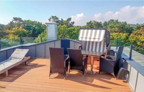 Terrassendiele CLASSIC in Naturbraun, Balkons und Dachterrassen Prora