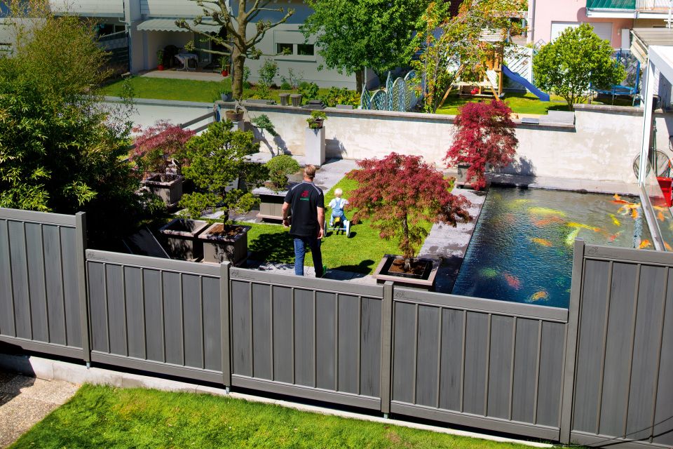megawood® LIMES Zaunsystem COLONIA Paneel