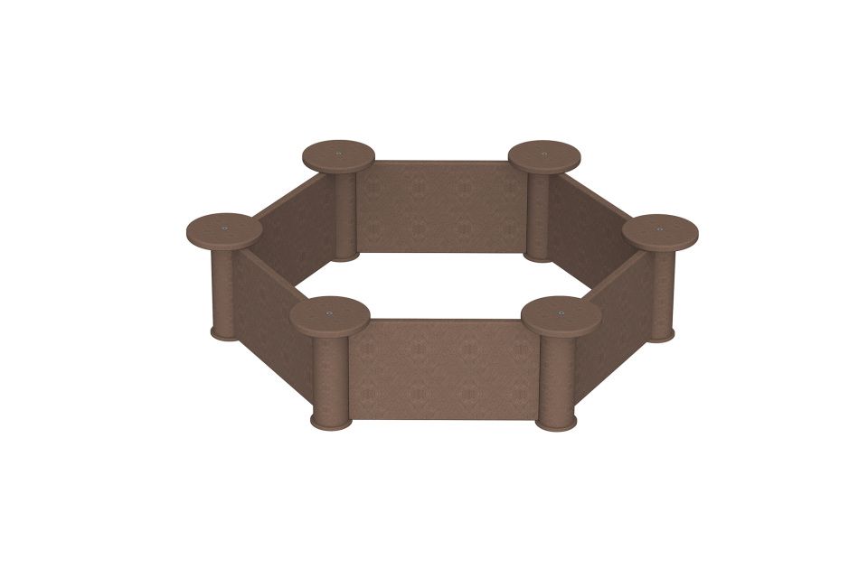 megawood® Konstruktionsholz, Sandkasten