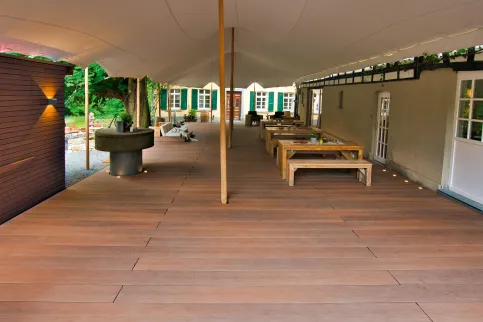 Terrassendiele SIGNUM (Jumbo) in Muskat, Kupfersiefermühle Rösrath