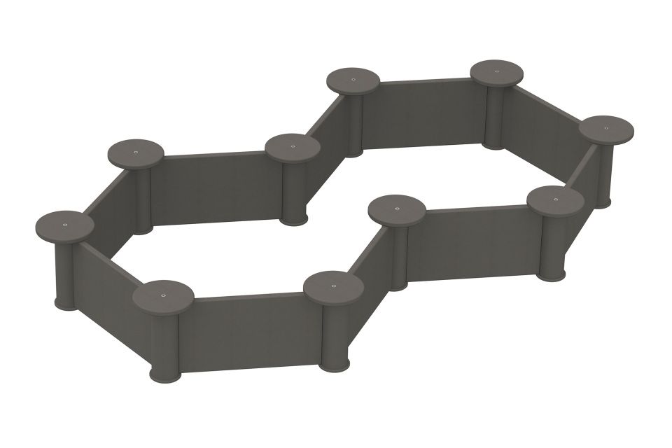 megawood® Konstruktionsholz, Sandkasten
