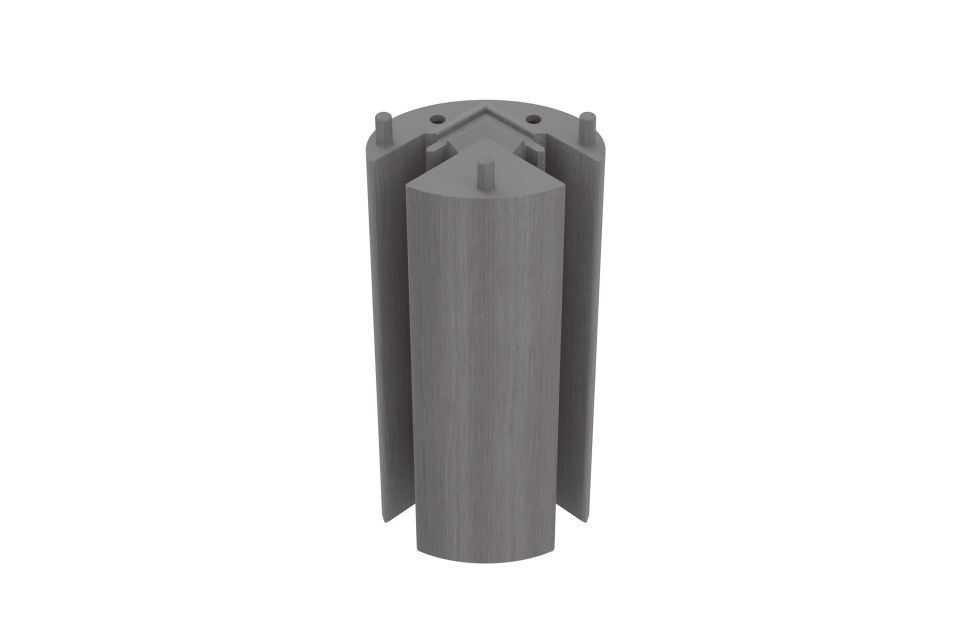megawood® Fassadensystem, Eckbauteil