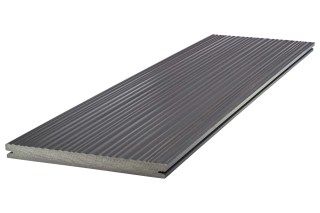 DYNUM Terrassendiele, Farbton SEL GRIS, Länge 4200 mm, Breite 242 mm