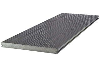 DYNUM Terrassendiele, Farbton SEL GRIS, Länge 4200 mm, Breite 293 mm