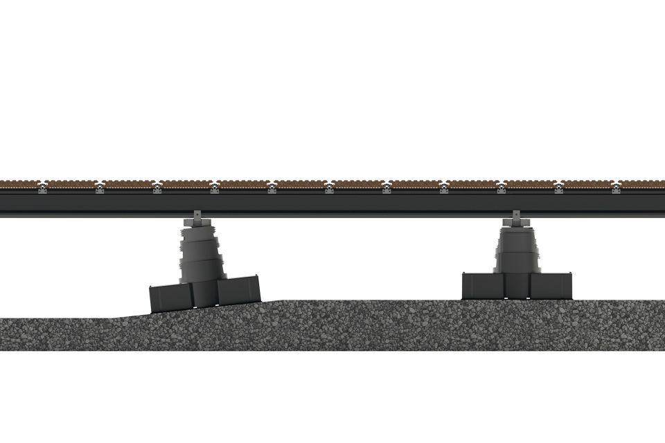 megawood® Unterkonstruktion für Terrassendielen