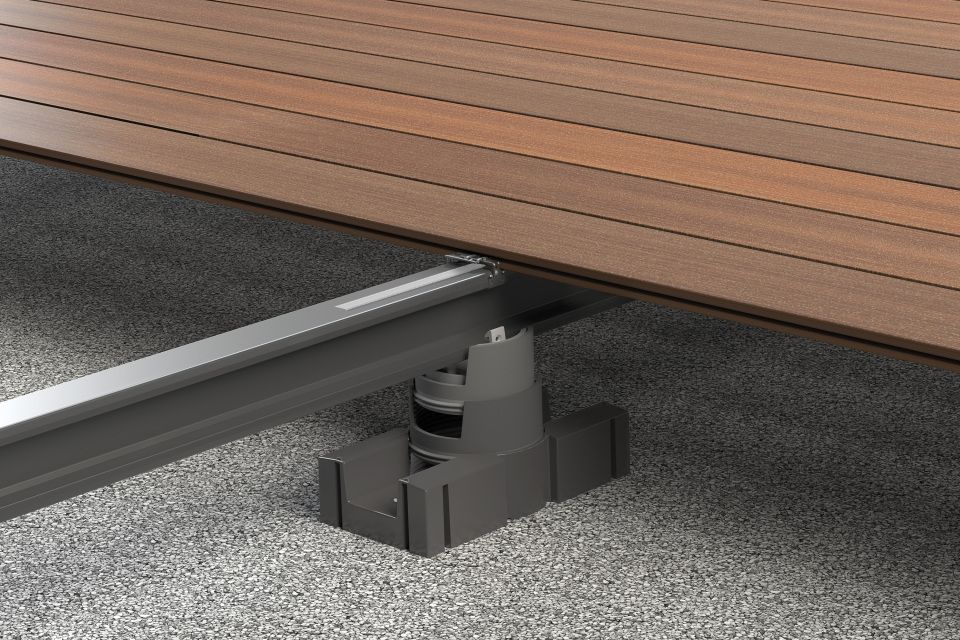 megawood® Unterkonstruktion für Terrassendielen