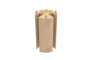 Eckadapter Oval, INGWER