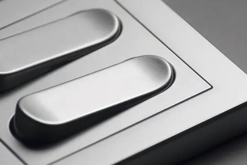PEHA Schalterserie NOVA BASIS TANGENTA, Aluminium
