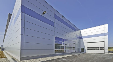 Anwendungsbeispiel Kingspan Matrix: Produktionstandort BAK BOYSEN in Ingolstadt