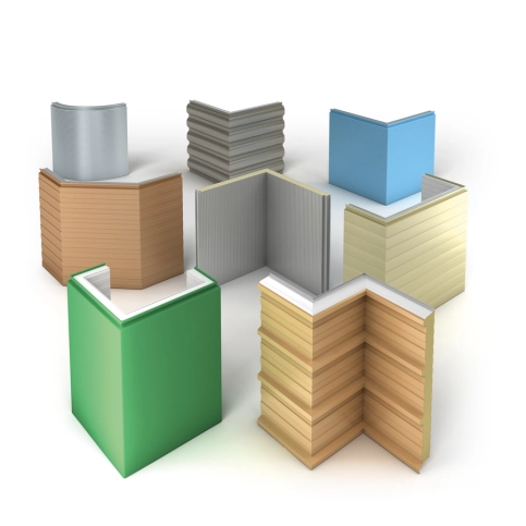 Isolierte Eckelemente