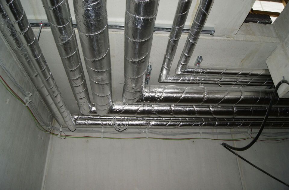 ISOVER Brandschutz-Rohrschale Protect Pipe Section BSR 90 Alu2