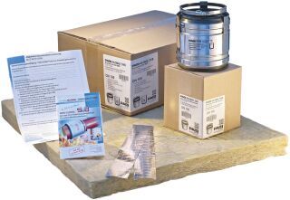 SVB-Brandschutz Set MBS DN 100 400x300x170mm Steckverbindung