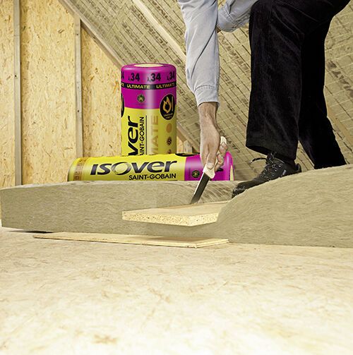 ULTIMATE ZKF-034 4700x1200x120mm Zwischensparren-Klemmfilz