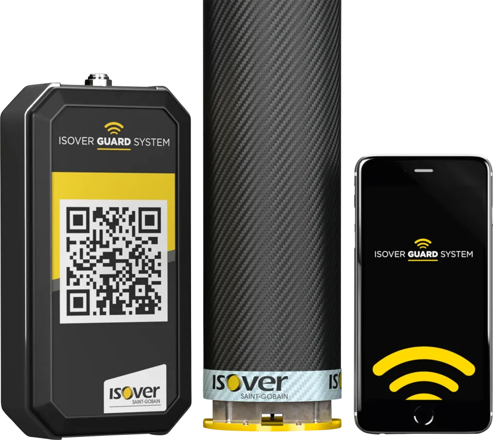 ISOVER Flachdach-Monitoring-System GUARD SYSTEM - der Flachdach-Wächter